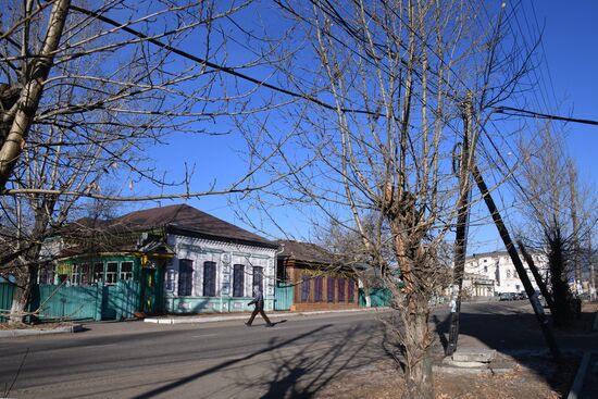 Russian cities. Sretensk