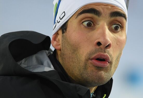 Biathlon. World Cup 1. Training sessions