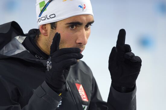 Biathlon. World Cup 1. Training sessions