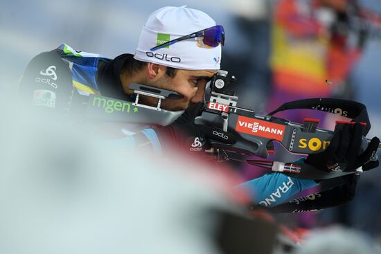 Biathlon. World Cup 1. Training sessions