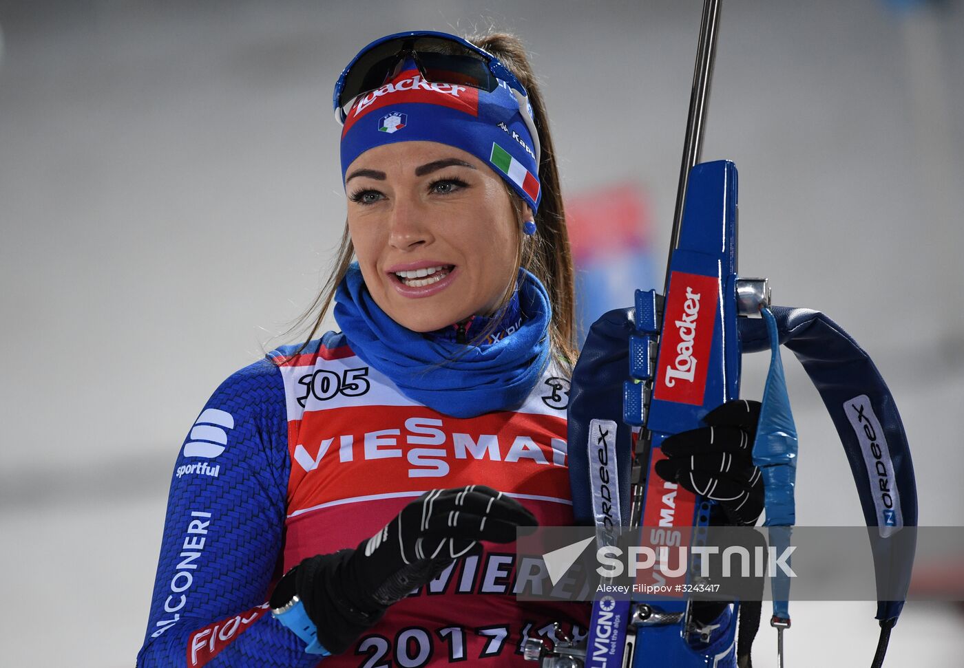 Biathlon. World Cup 1. Training sessions