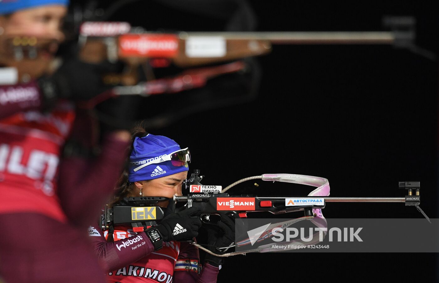 Biathlon. World Cup 1. Training sessions