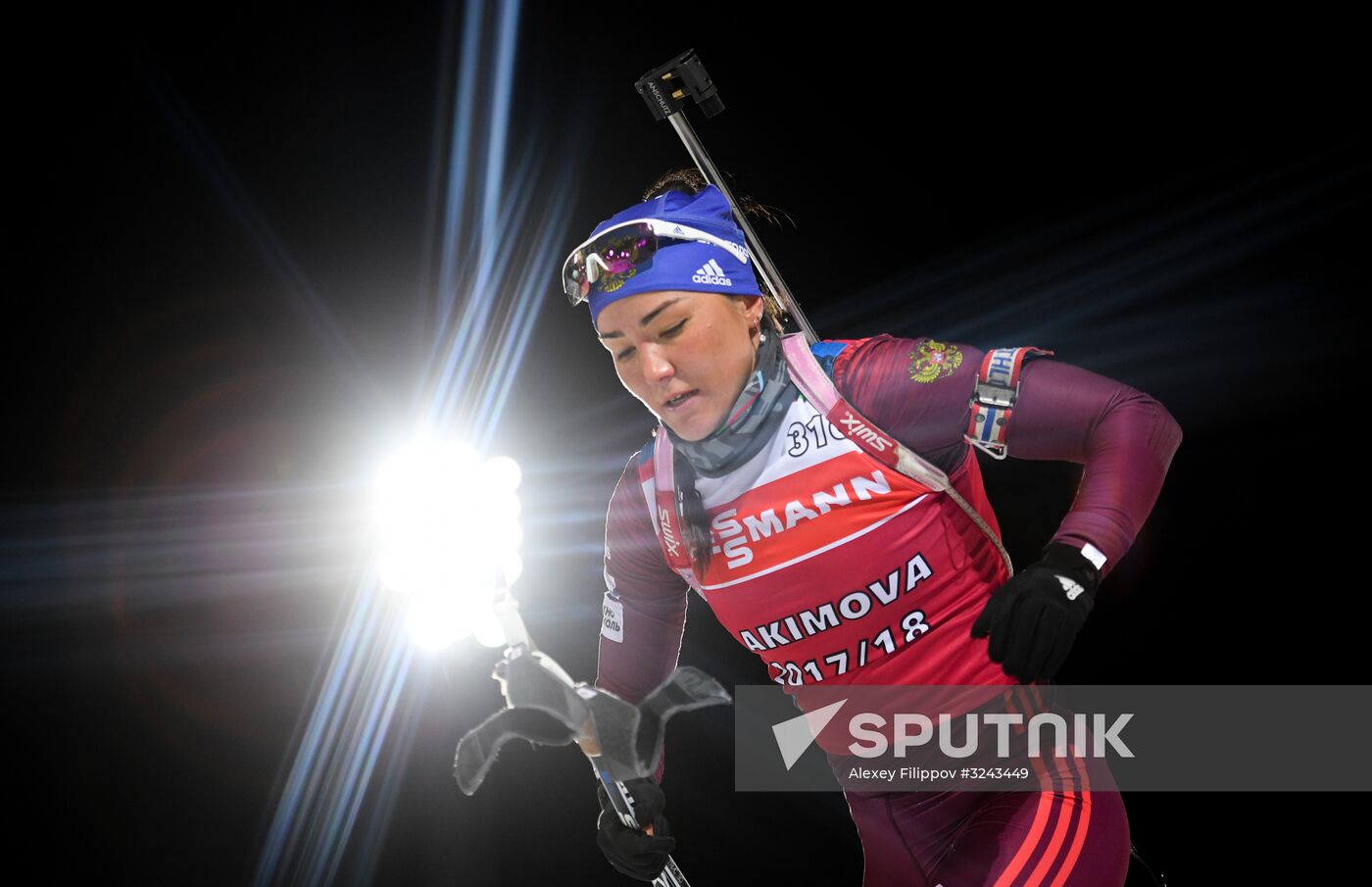 Biathlon. World Cup 1. Training sessions