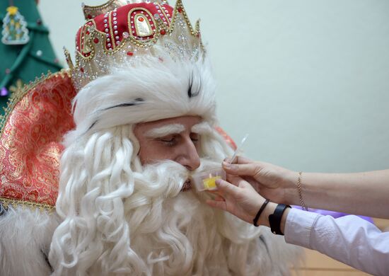 Russia's official Father Frost visits Yekaterinburg
