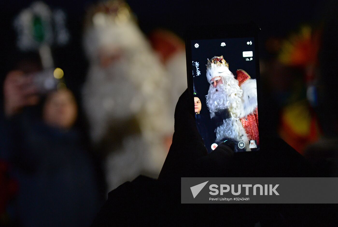 Russia's official Father Frost visits Yekaterinburg