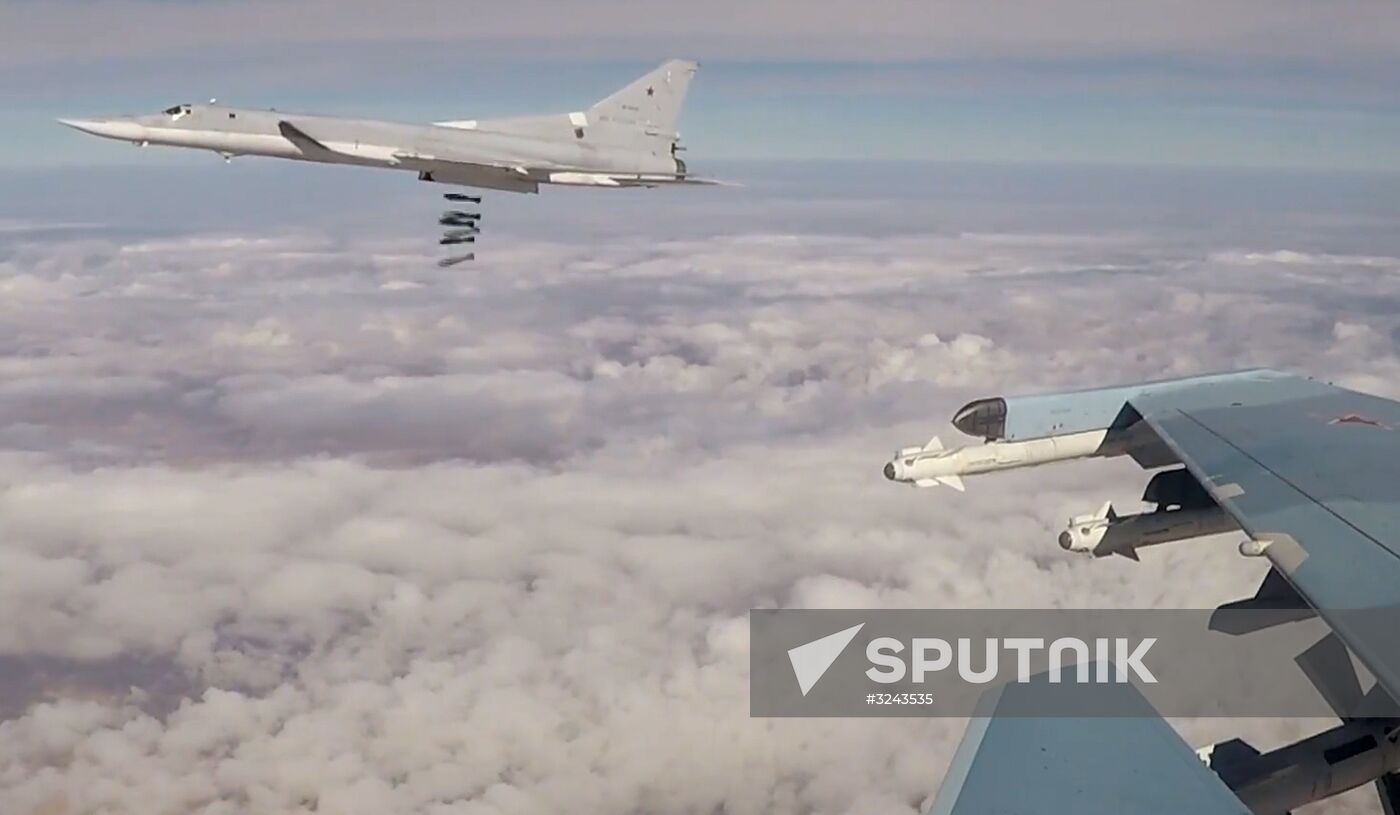 Six Tu-22M3 bombers strike terrorist facilities in Syria