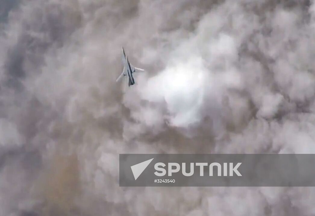 Six Tu-22M3 bombers strike terrorist facilities in Syria