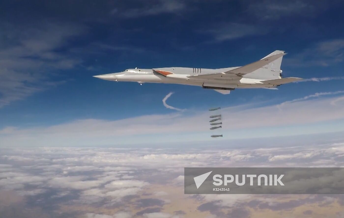 Six Tu-22M3 bombers strike terrorist facilities in Syria