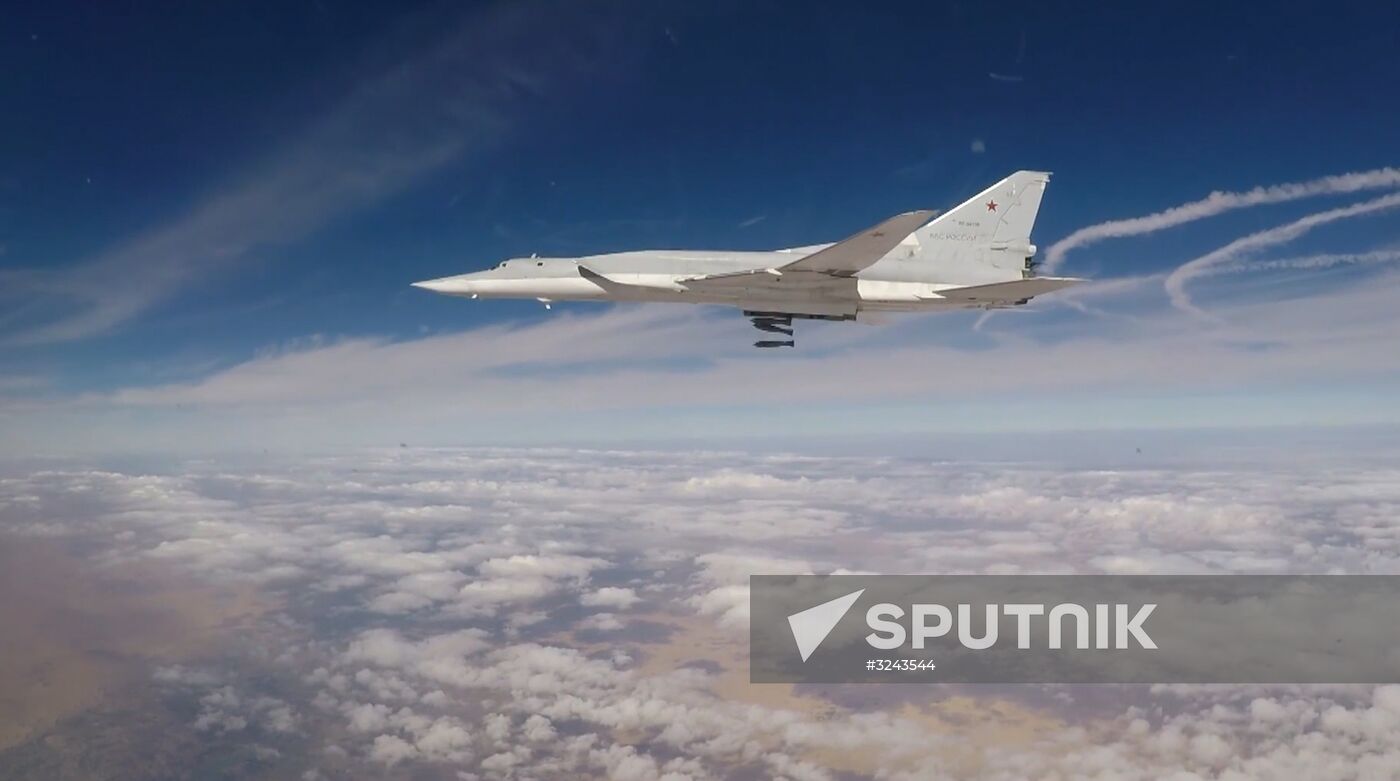Six Tu-22M3 bombers strike terrorist facilities in Syria