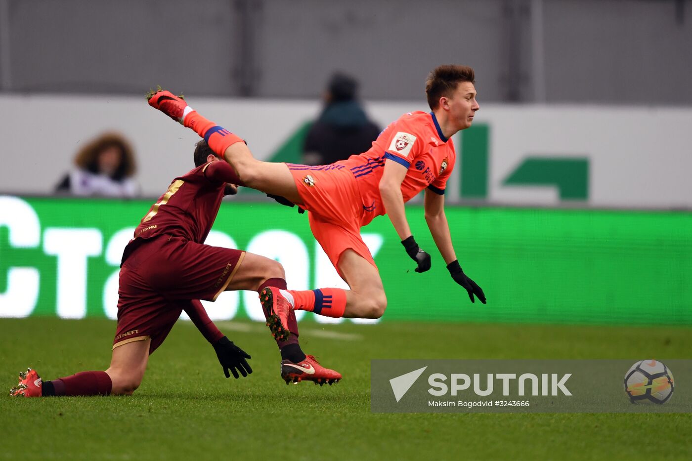 Russian Football Premier League. Rubin vs. CSKA
