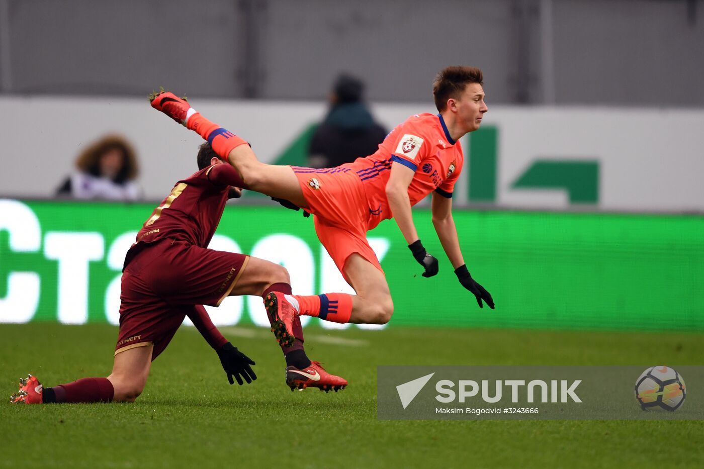 Russian Football Premier League. Rubin vs. CSKA