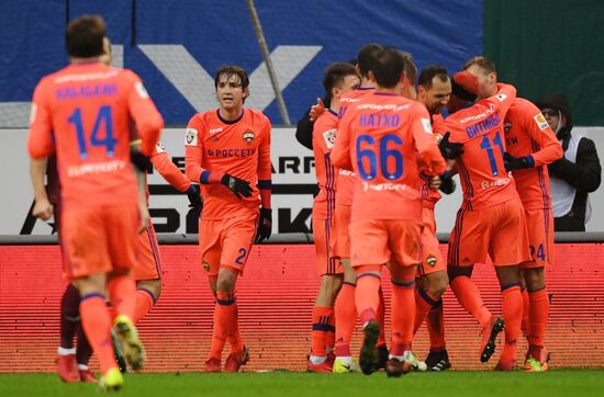 Russian Football Premier League. Rubin vs. CSKA