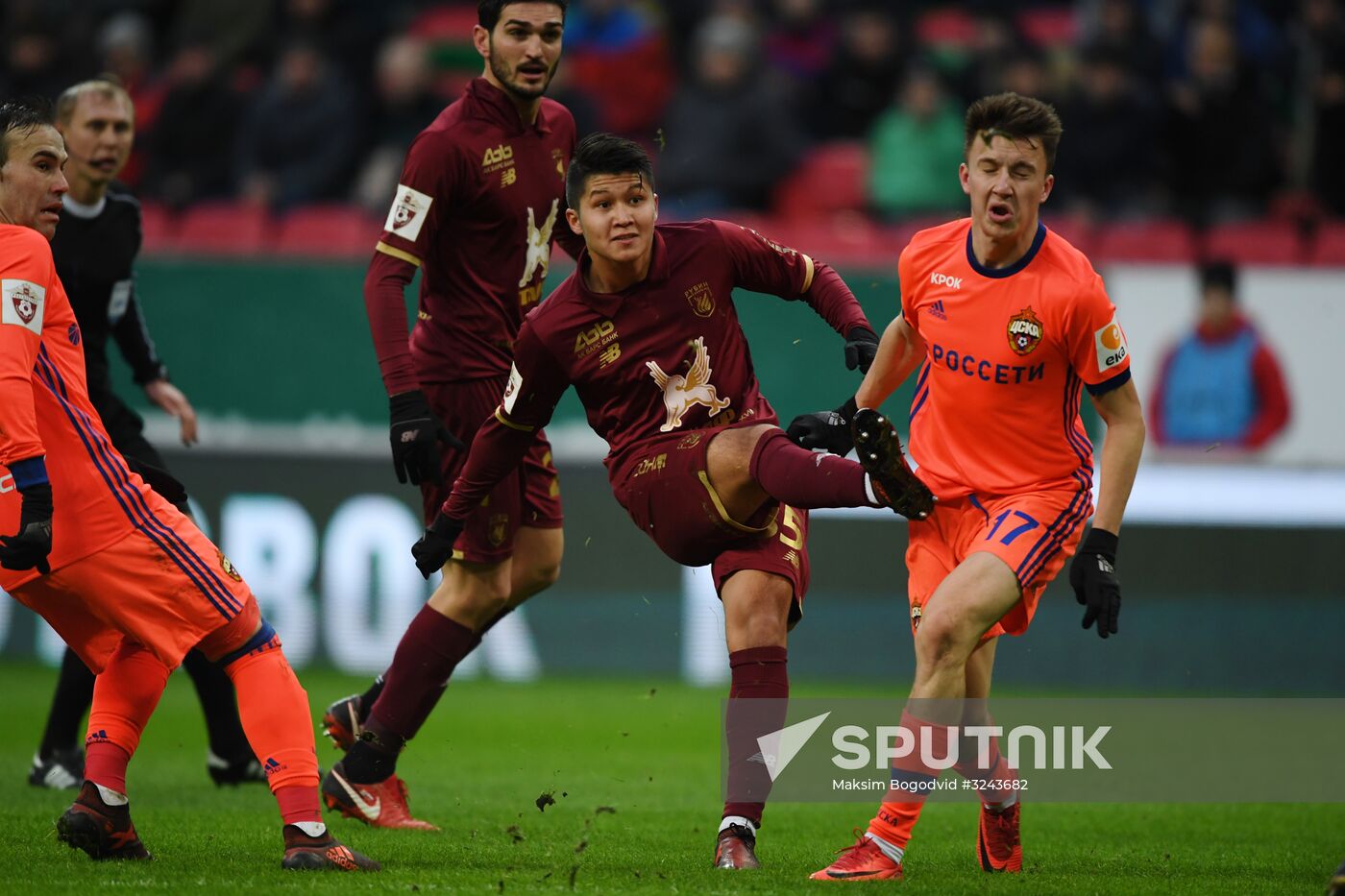 Russian Football Premier League. Rubin vs. CSKA