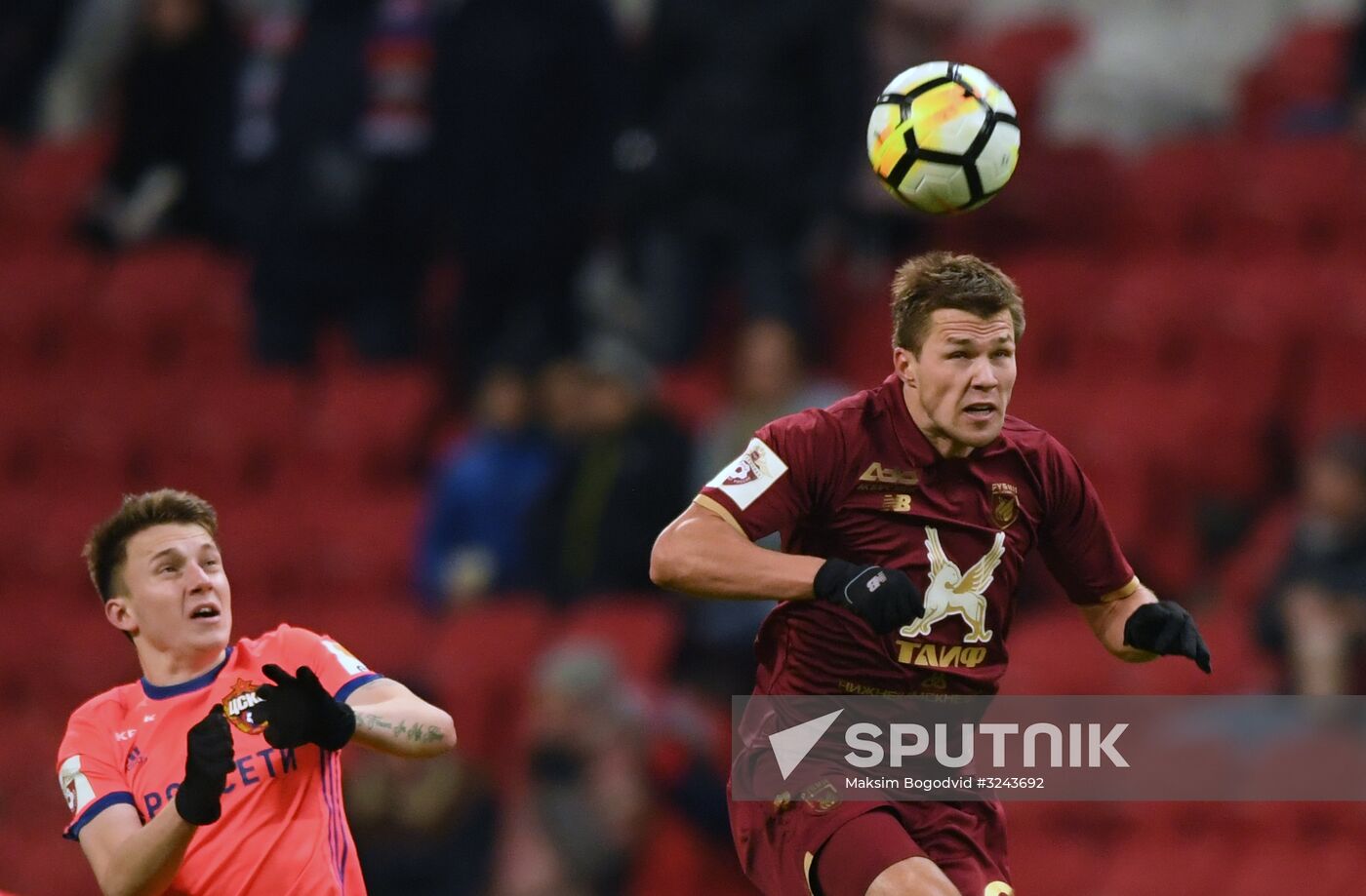 Russian Football Premier League. Rubin vs. CSKA