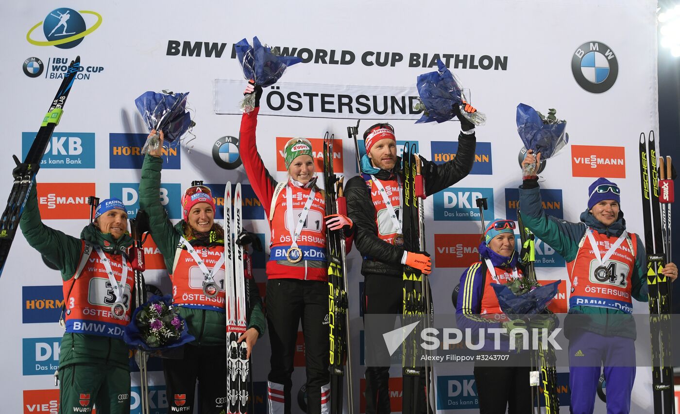 2017–18 Biathlon World Cup 1. Single mixed relay