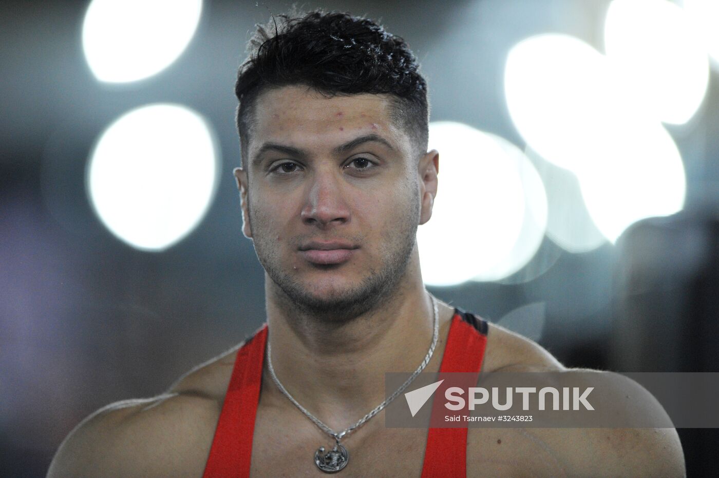 Chechen bodybuilder Rustam Ocherkhadzhiyev