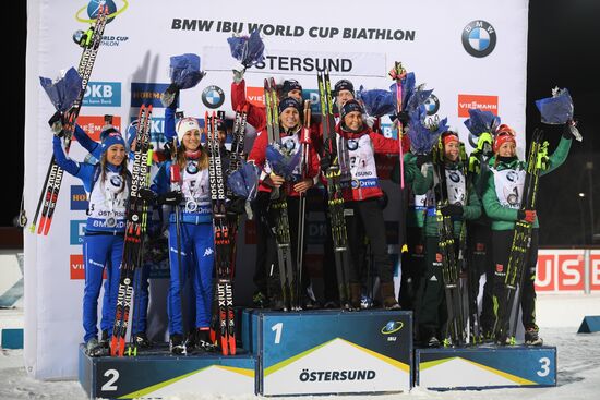 2017–18 Biathlon World Cup 1. Mixed relay