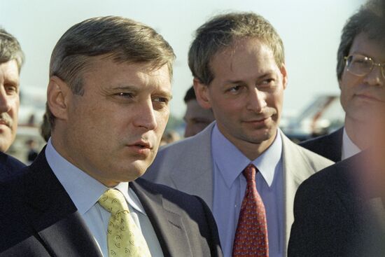 Russian Prime Minister Mikhail Kasyanov visits Poland