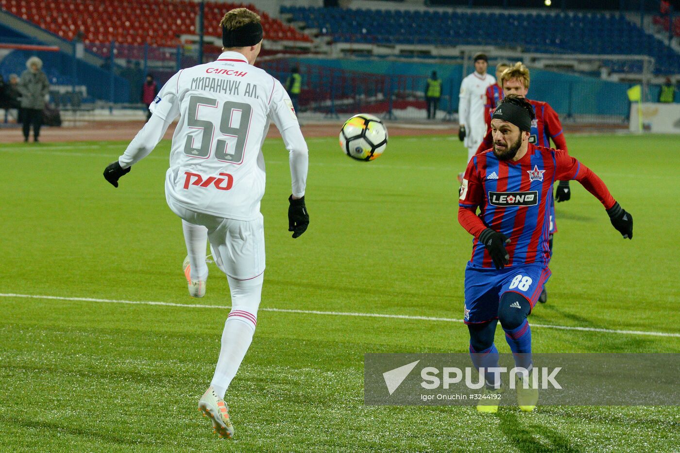 Football. RFPL. SKA-Khabarovsk vs Lokomotiv