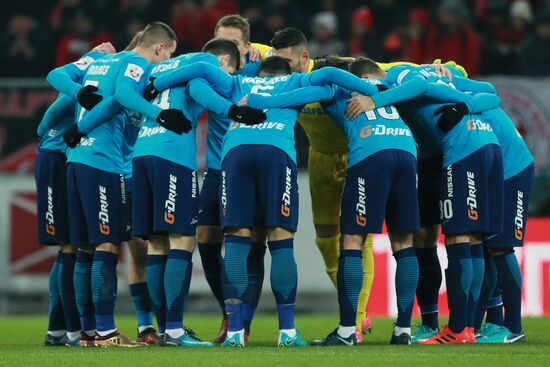 Football. RFPL. Spartak vs. Zenit