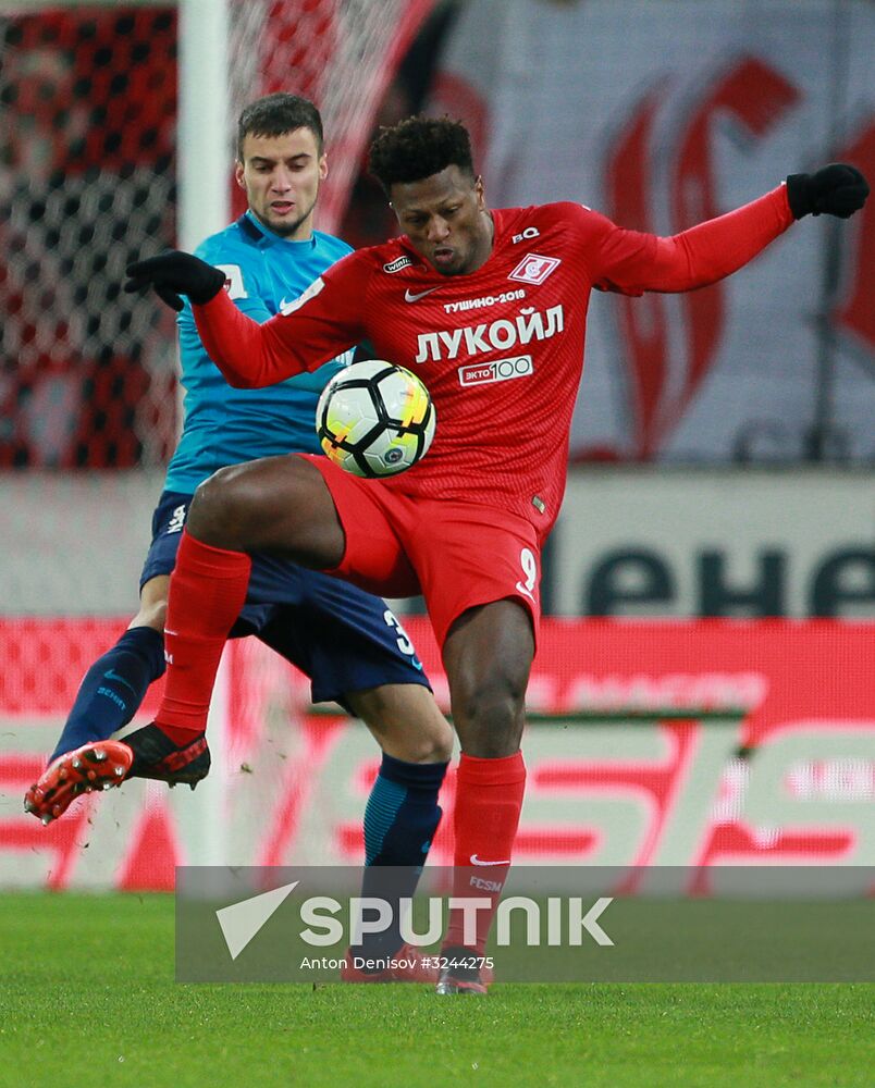 Football. RFPL. Spartak vs. Zenit