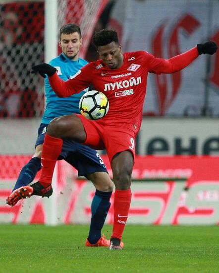 Football. RFPL. Spartak vs. Zenit