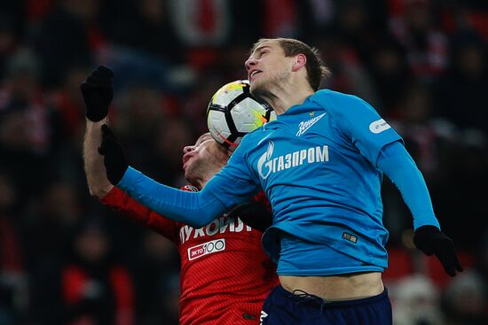 Football. RFPL. Spartak vs. Zenit