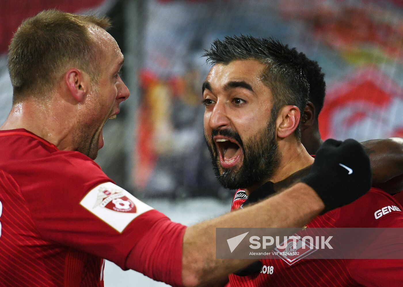 Football. RFPL. Spartak vs. Zenit