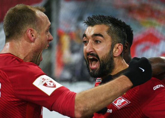 Football. RFPL. Spartak vs. Zenit