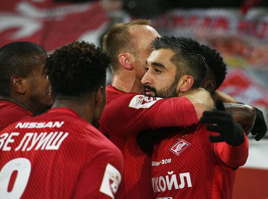 Football. RFPL. Spartak vs. Zenit
