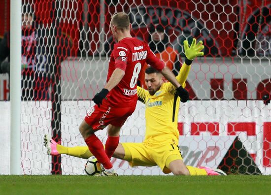 Football. RFPL. Spartak vs. Zenit