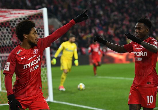 Football. RFPL. Spartak vs. Zenit