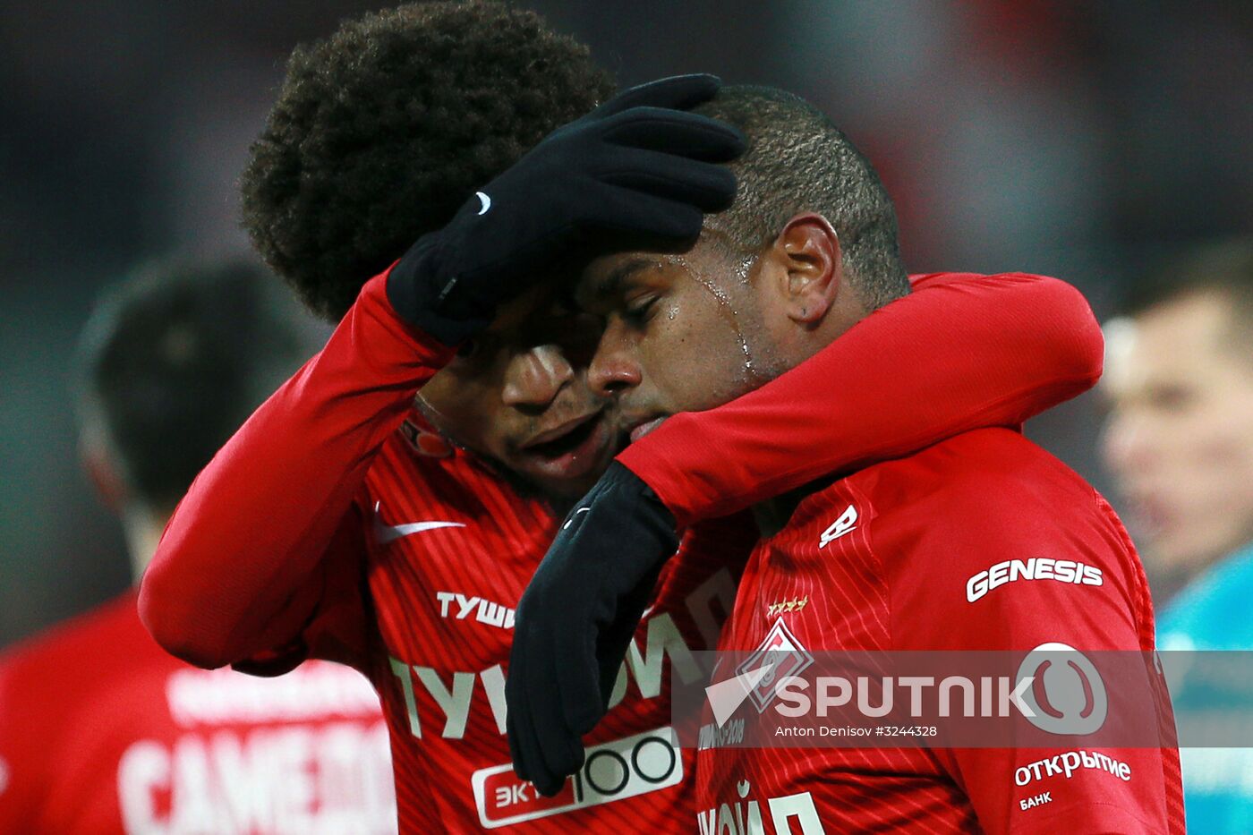 Football. RFPL. Spartak vs. Zenit