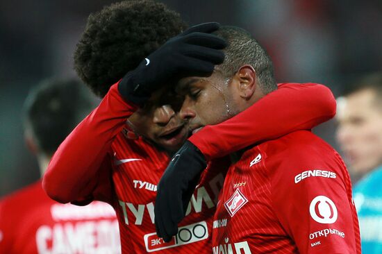 Football. RFPL. Spartak vs. Zenit