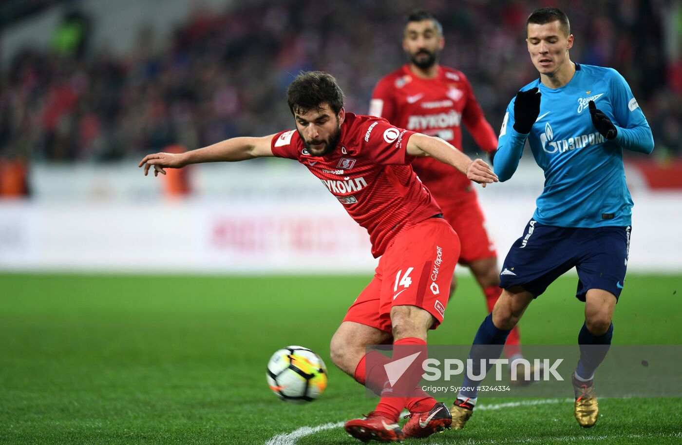 Football. RFPL. Spartak vs. Zenit