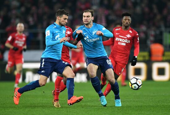 Football. RFPL. Spartak vs. Zenit