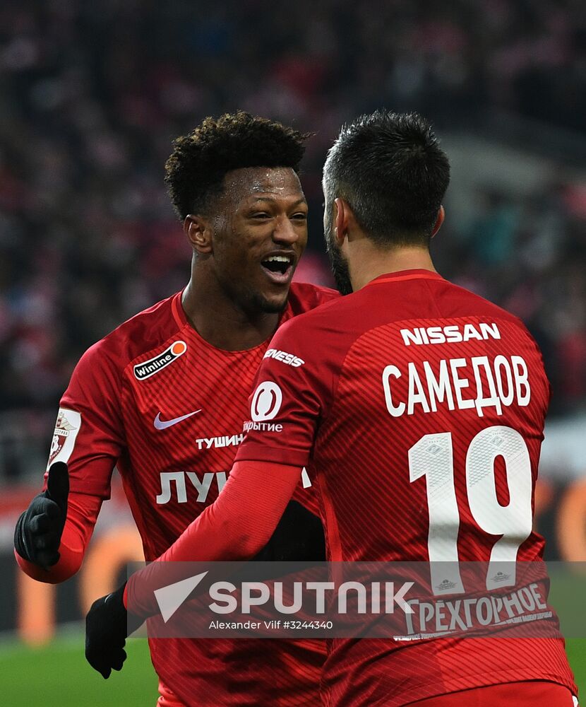 Football. RFPL. Spartak vs. Zenit