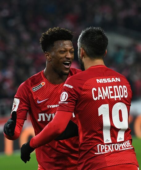 Football. RFPL. Spartak vs. Zenit