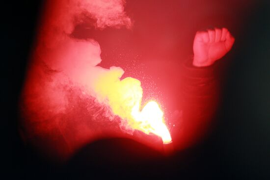 Football. RFPL. Spartak vs. Zenit