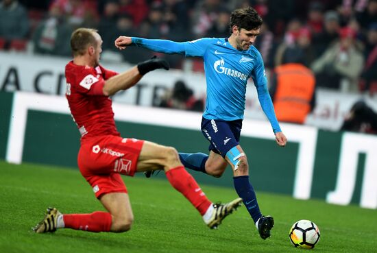 Football. RFPL. Spartak vs. Zenit