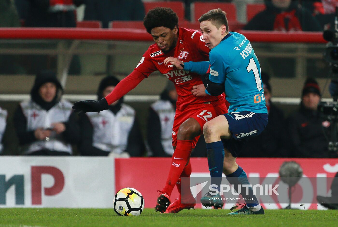 Football. RFPL. Spartak vs. Zenit