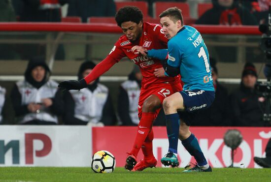 Football. RFPL. Spartak vs. Zenit