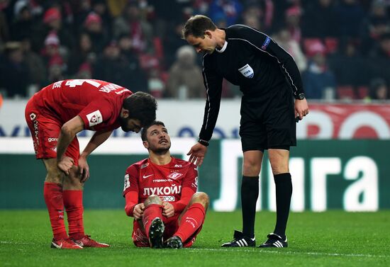 Football. RFPL. Spartak vs. Zenit