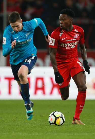 Football. RFPL. Spartak vs. Zenit