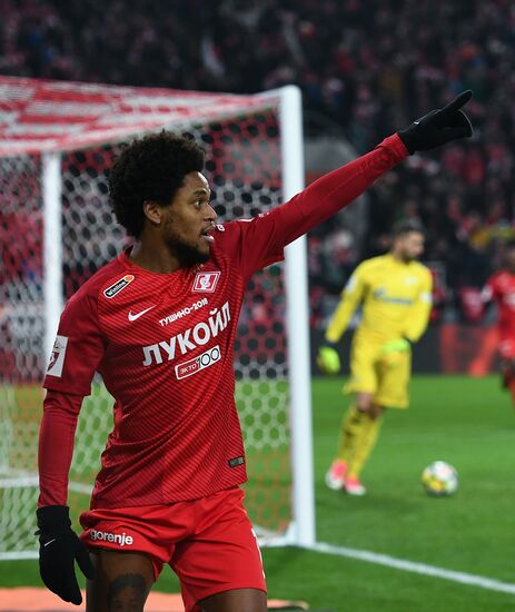Football. Russian Football Premier League. Spartak vs. Zenit