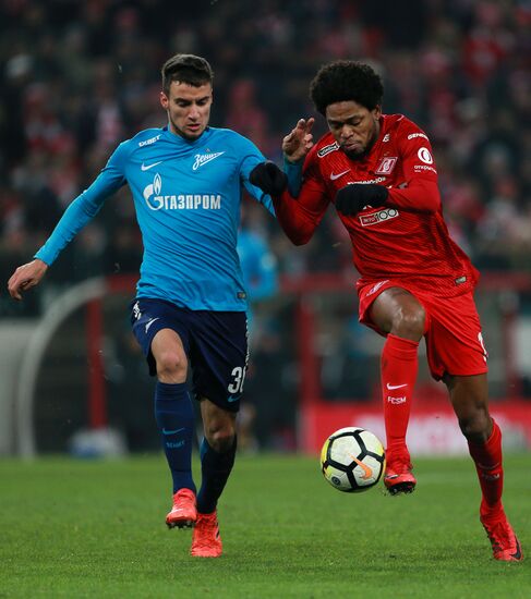 Football. RFPL. Spartak vs. Zenit