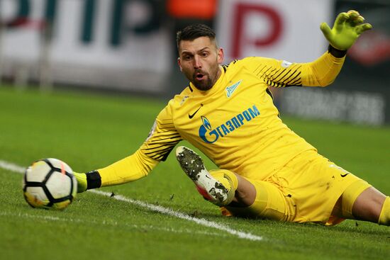 Football. RFPL. Spartak vs. Zenit