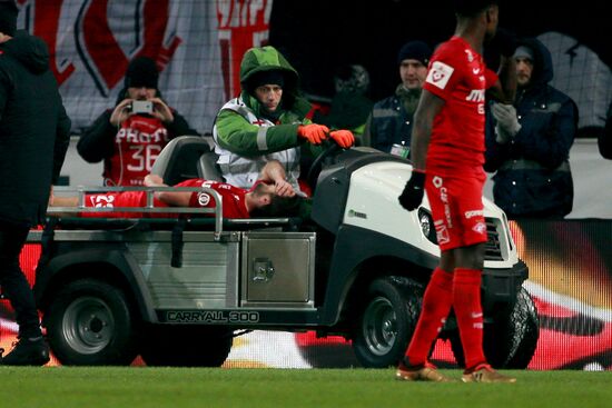Football. RFPL. Spartak vs. Zenit