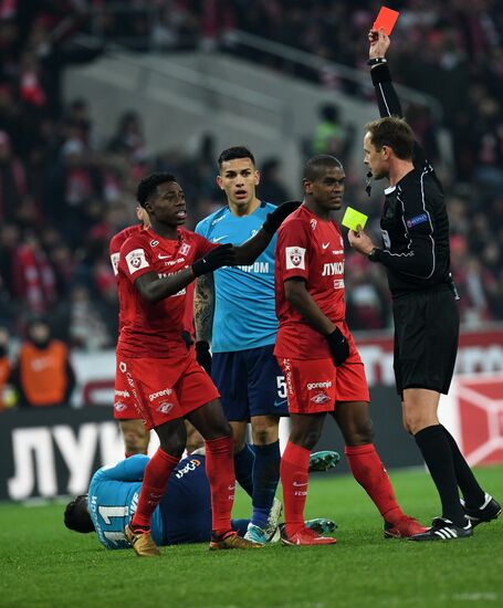 Football. RFPL. Spartak vs. Zenit
