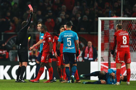 Football. RFPL. Spartak vs. Zenit